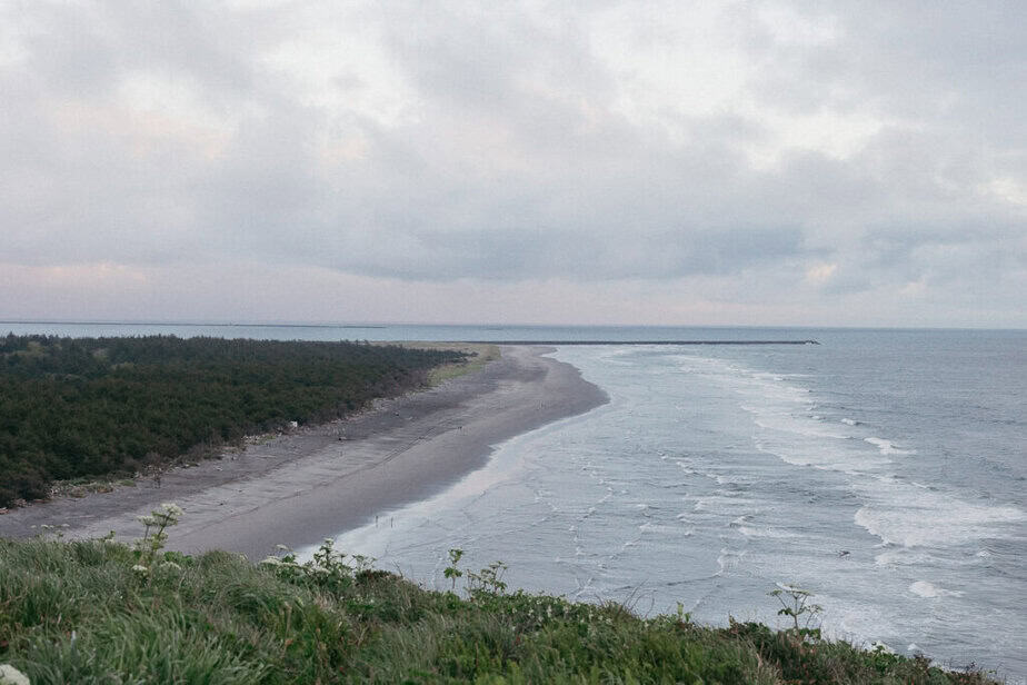 A landscape image of Cape Disappointment.